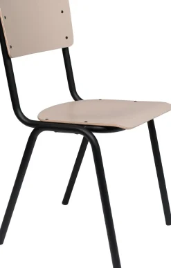 New Zuiver Back to School (set van 4) Eetkamerstoel Matte Beige