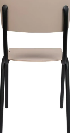 New Zuiver Back to School (set van 4) Eetkamerstoel Matte Beige