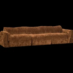 Best WOOOD Baggy 3-Zitsbank Mid Brown
