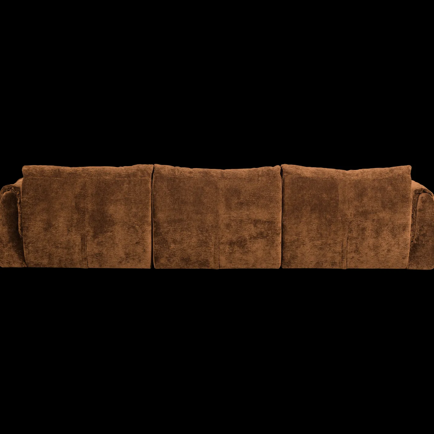 Best WOOOD Baggy 3-Zitsbank Mid Brown