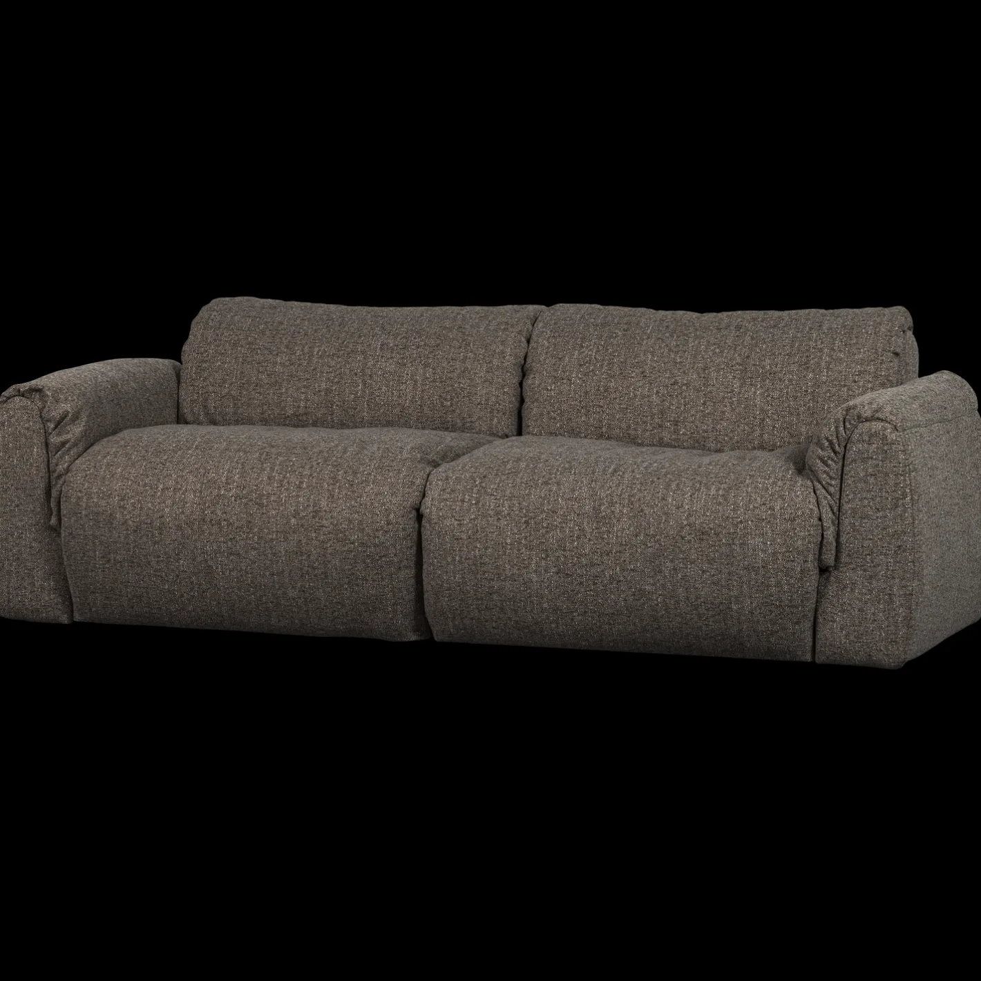 Outlet WOOOD Baggy 2-Zitsbank Warmgrijs