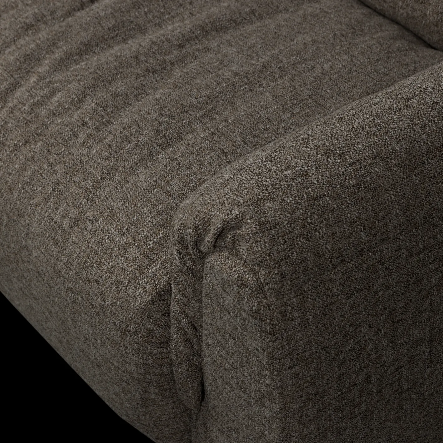 Outlet WOOOD Baggy 2-Zitsbank Warmgrijs