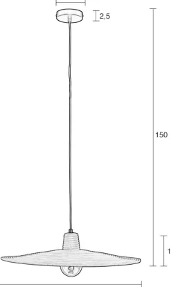 Best Zuiver Balance L Hanglamp Nature