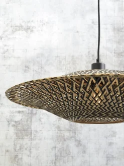 Hot Good&Mojo Bali Black Vloerlamp Natural/Black