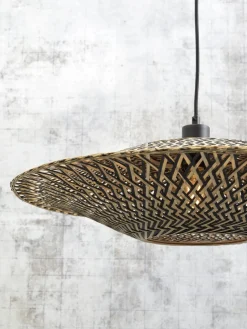 Hot Good&Mojo Bali Black Vloerlamp Natural/Black
