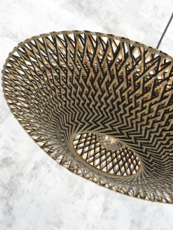 Good&Mojo Bali Hanglamp Naturel, Zwart