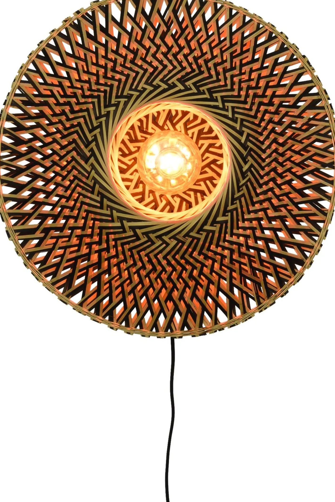 Clearance Good&Mojo Bali Wandlamp Natural/Black