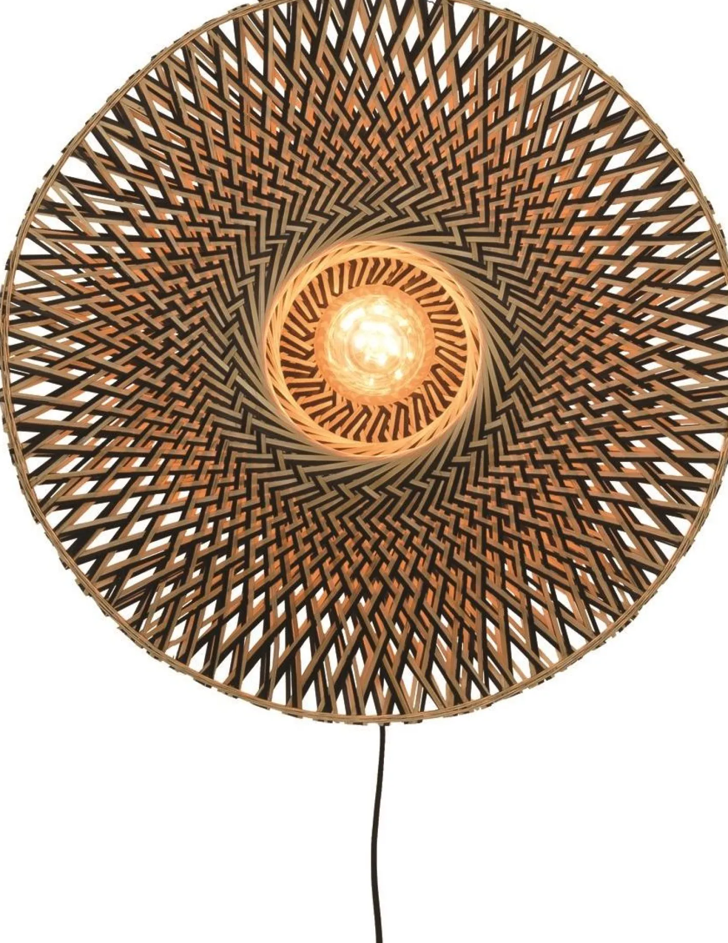 Clearance Good&Mojo Bali Wandlamp Natural/Black