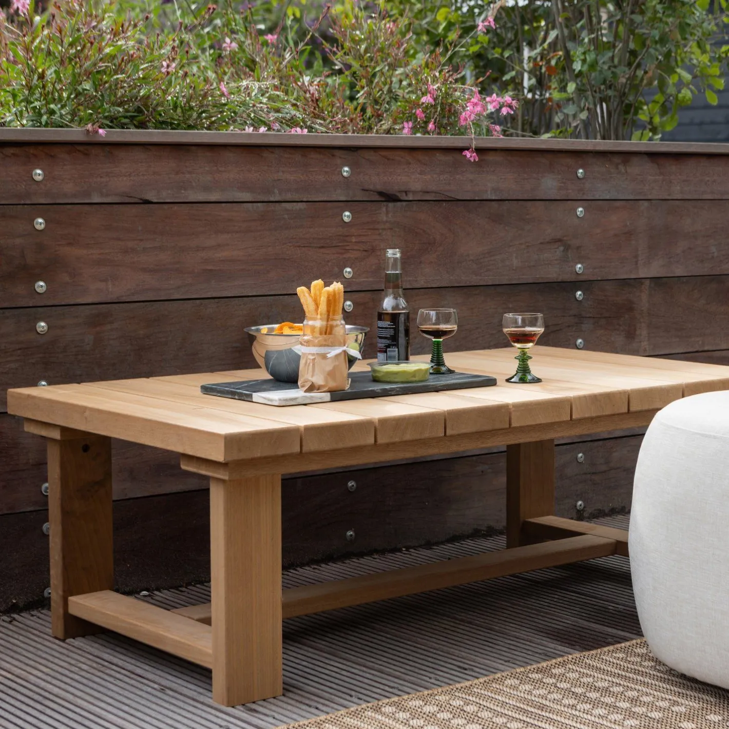 Online WOOOD Banco Tuin Salontafel Naturel