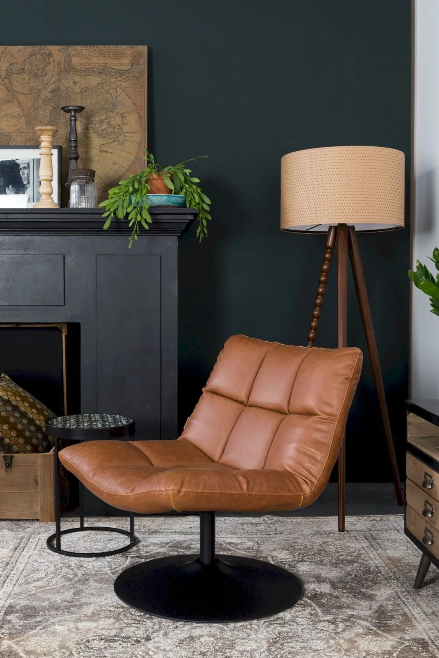 Clearance Dutchbone Bar Fauteuil Vintage Brown