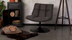 Dutchbone Bar Fauteuil Dark Grey
