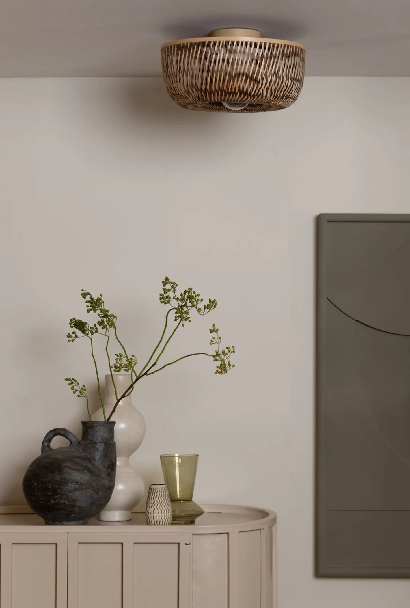 Best Good&Mojo Barbados Plafondlamp Natural, Brown