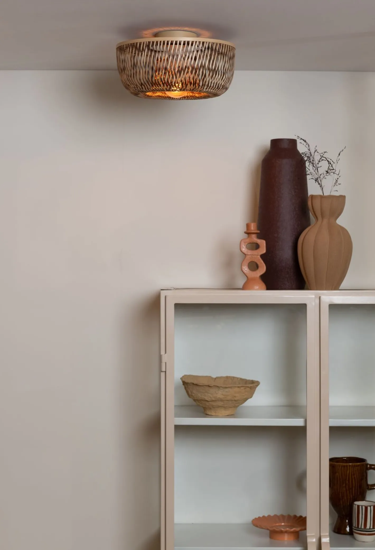 Best Good&Mojo Barbados Plafondlamp Natural, Brown