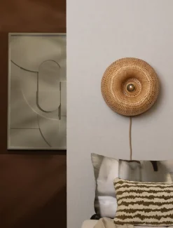 New Good&Mojo Barbados Wandlamp Natural