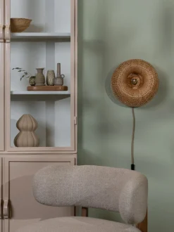 New Good&Mojo Barbados Wandlamp Natural