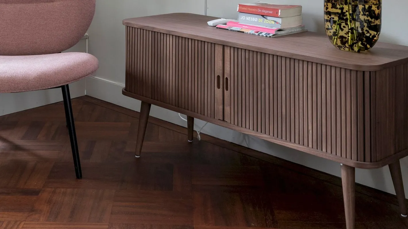 Outlet Zuiver Barbier Dressoir Walnut