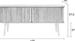 Clearance Zuiver Barbier Dressoir Natural