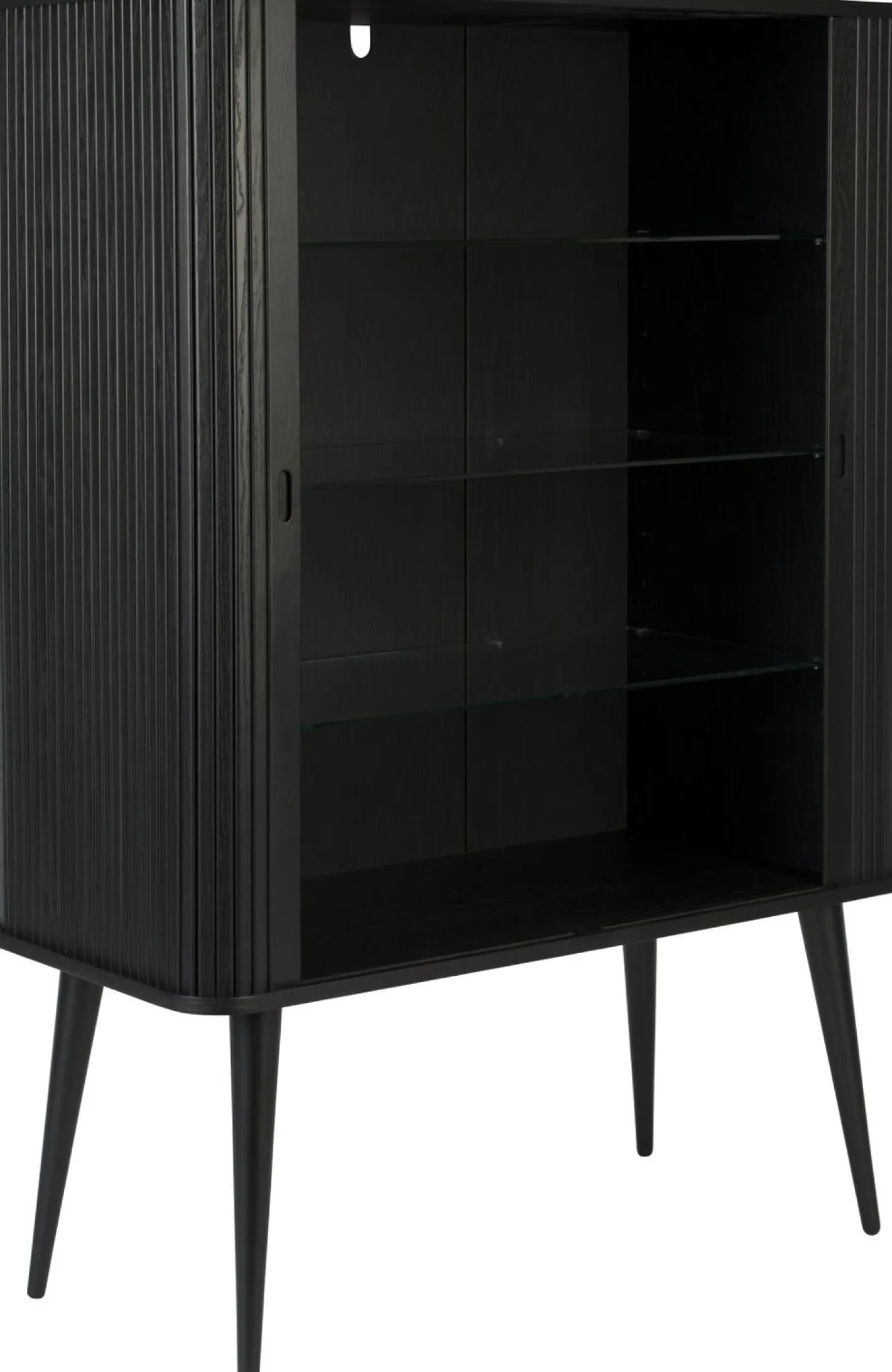 Outlet Zuiver Barbier Wandkast Zwart