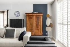 Outlet Zuiver Barbier Wandkast Zwart