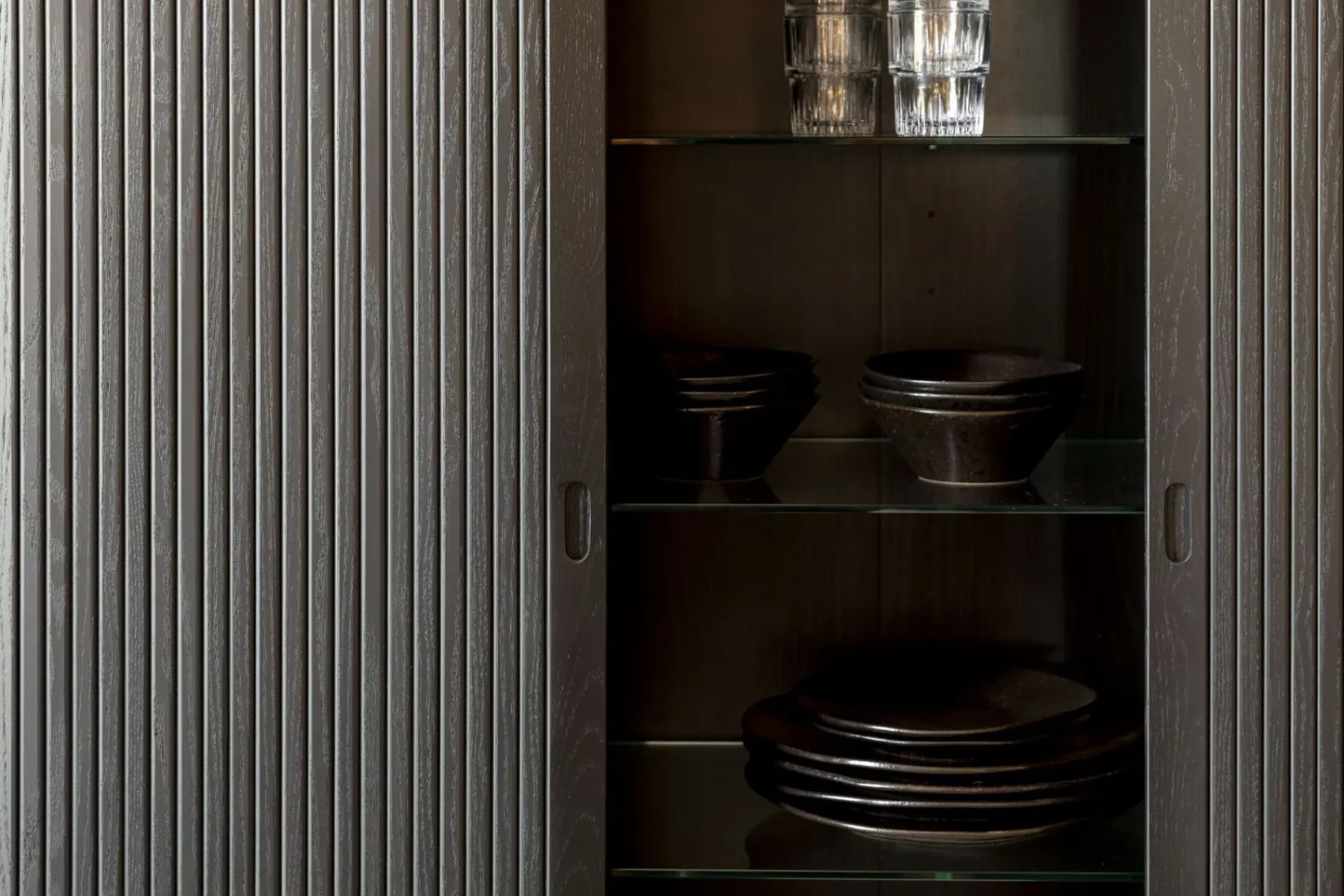 Outlet Zuiver Barbier Wandkast Zwart