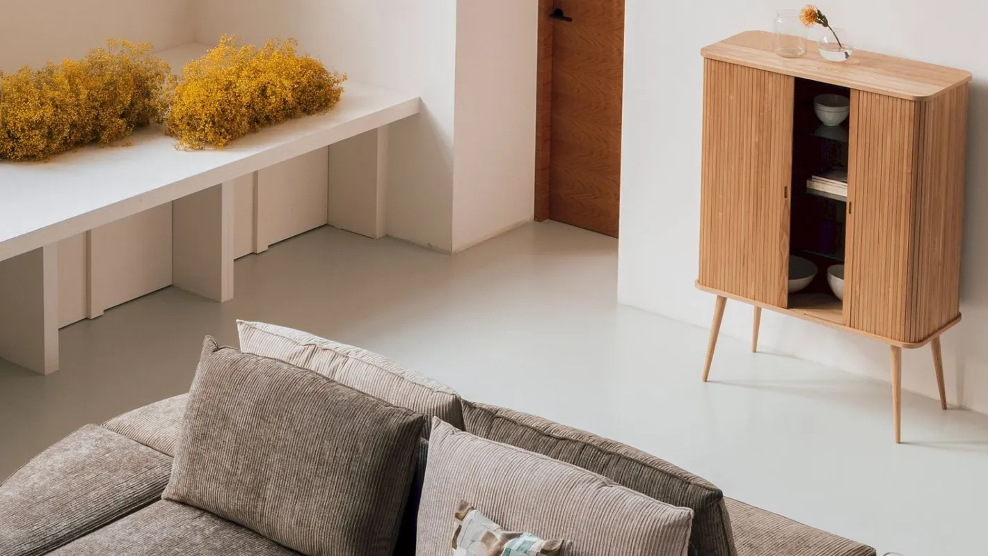 Outlet Zuiver Barbier Wandkast Natural
