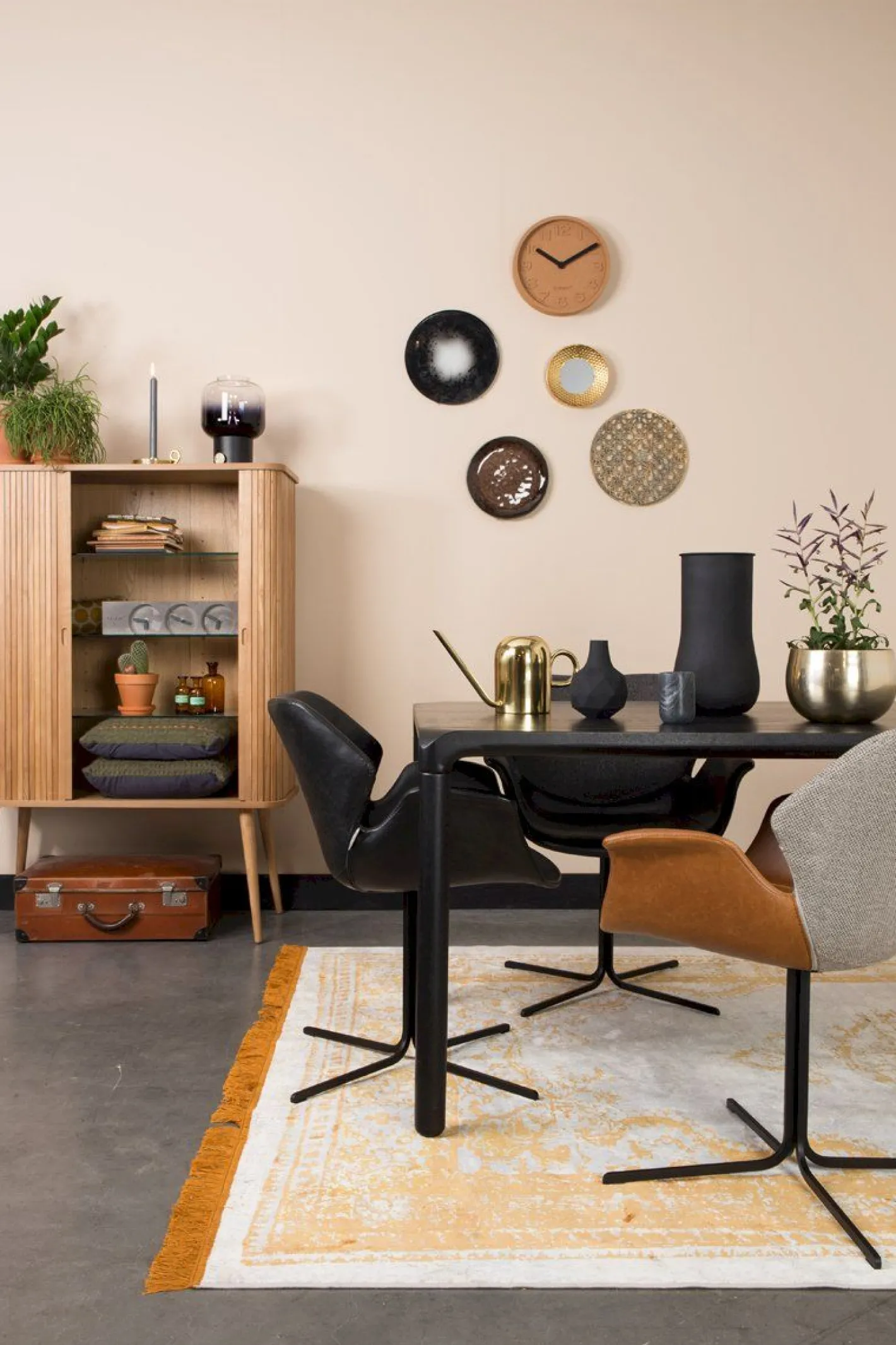 Outlet Zuiver Barbier Wandkast Natural