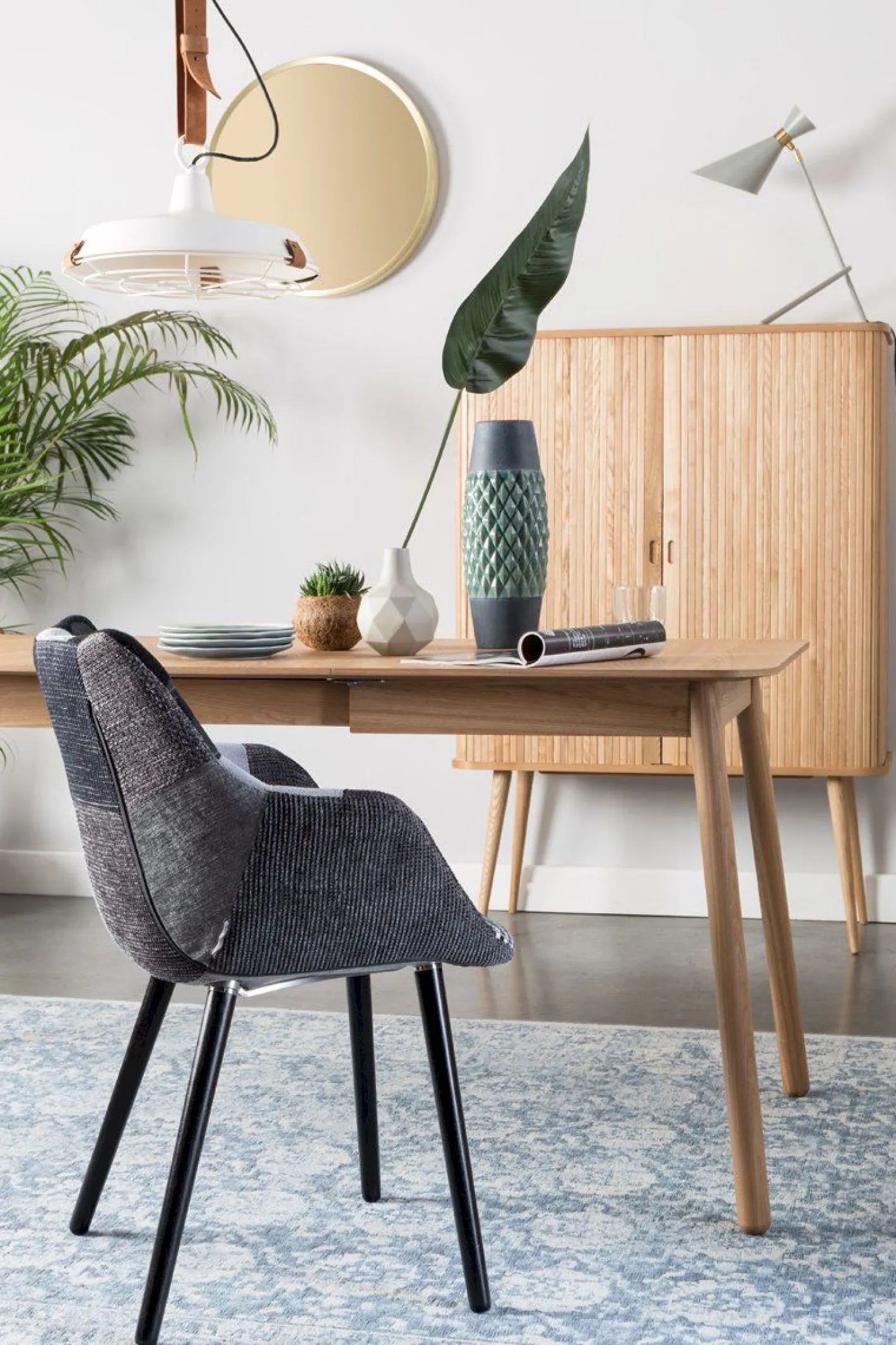 Outlet Zuiver Barbier Wandkast Natural