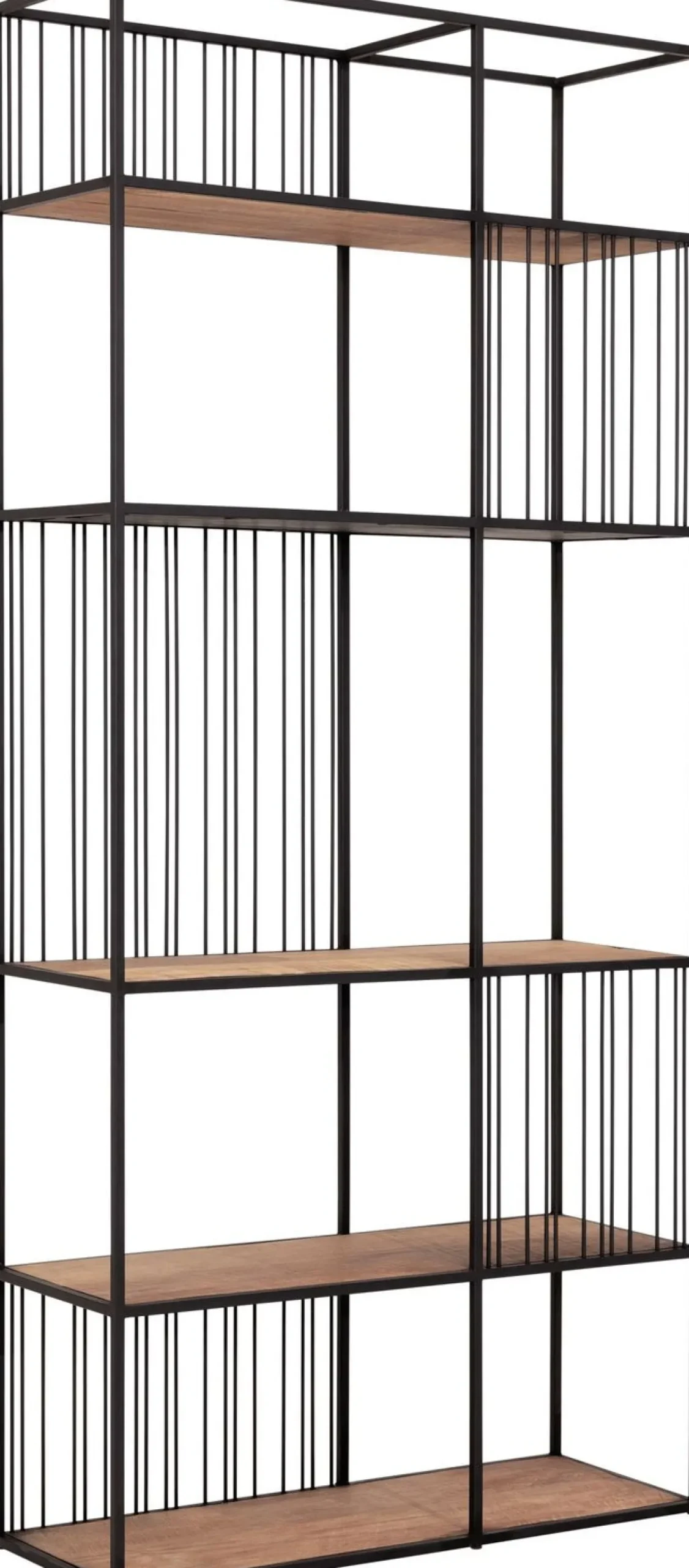 Online DTP Home Barra Boekenkast Bruin, Zwart