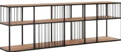 Clearance DTP Home Barra Tv-meubel Bruin, Zwart