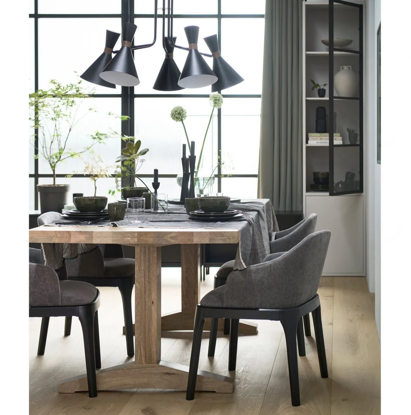 Best vtwonen Basic Vitrinekast Mist