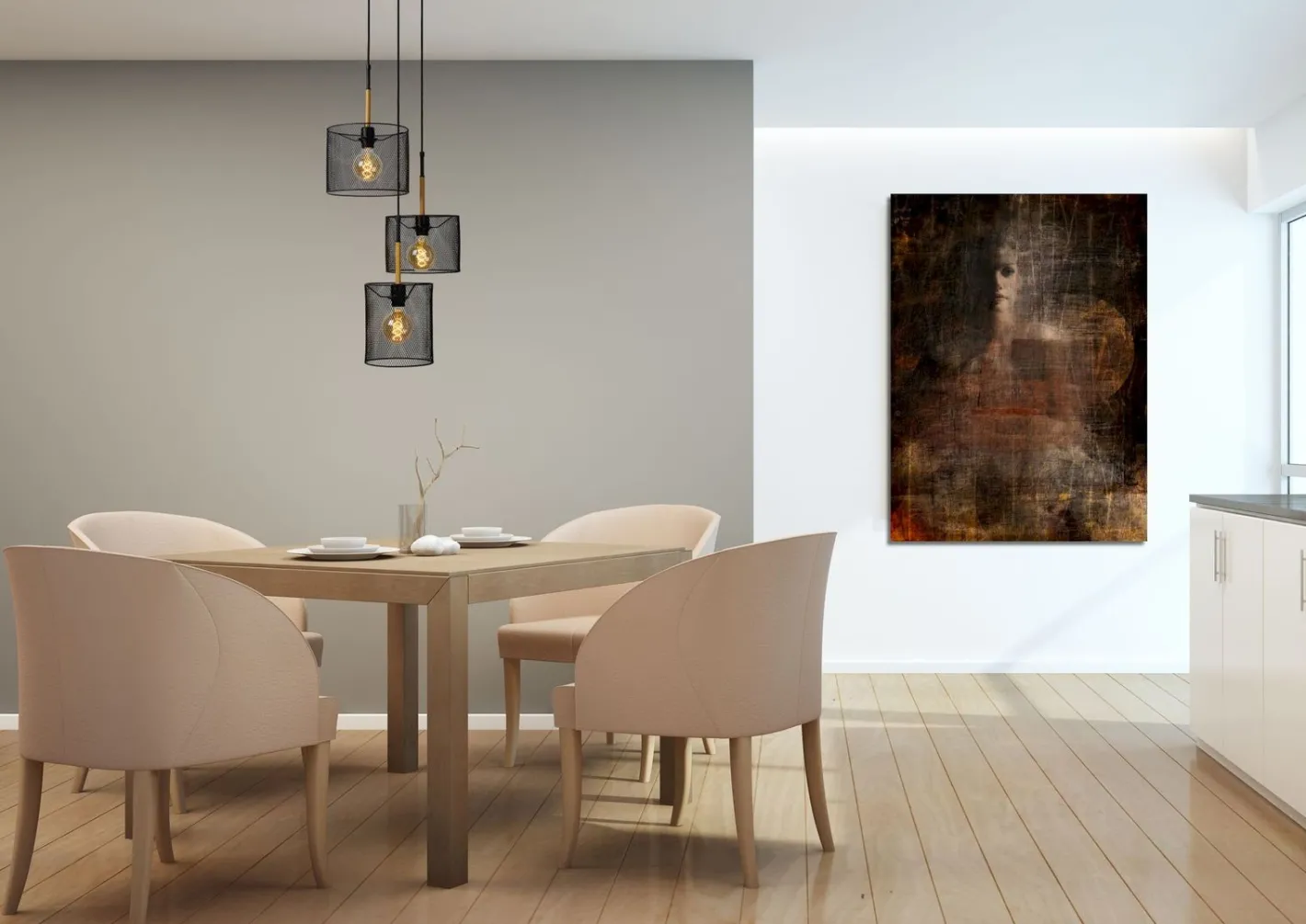 Best Lucide Baskett Hanglamp Zwart, Naturel