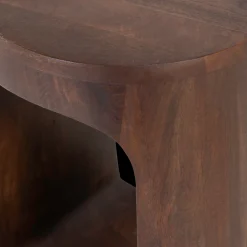 Discount WOOOD Bayo Bijzettafel Walnoot