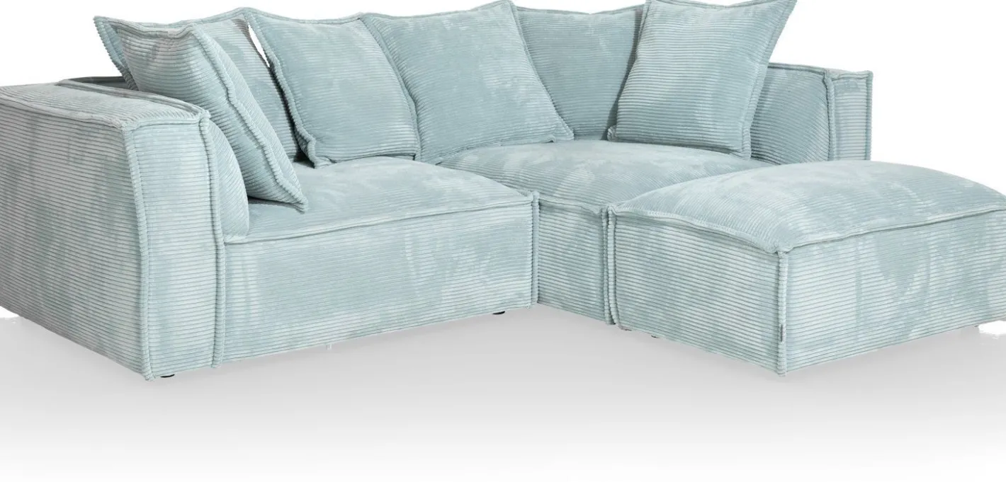 Discount Henders en Hazel Bayonne Hoekbank Blauw