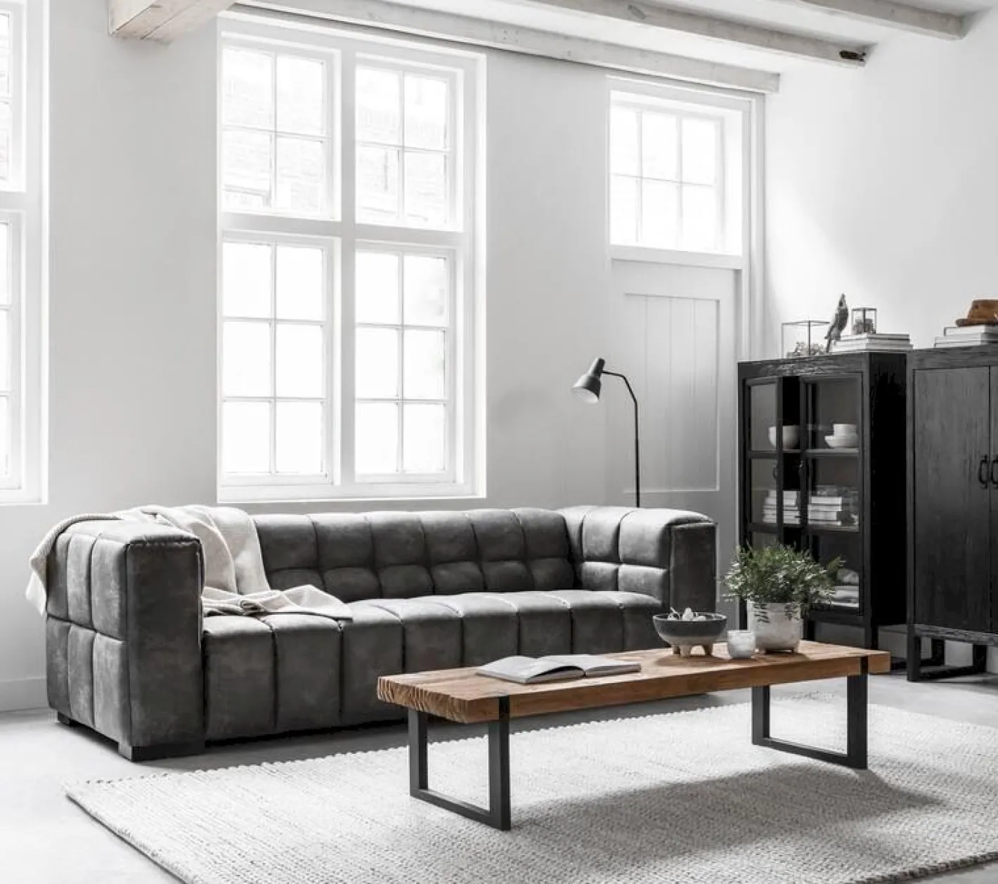 New DTP Home Beam Salontafel Bruin