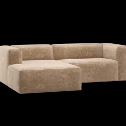 WOOOD Bean Chaise Longue Hoekbank Perzikroze