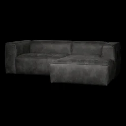 Outlet WOOOD Bean Chaise Longue Hoekbank Zwart