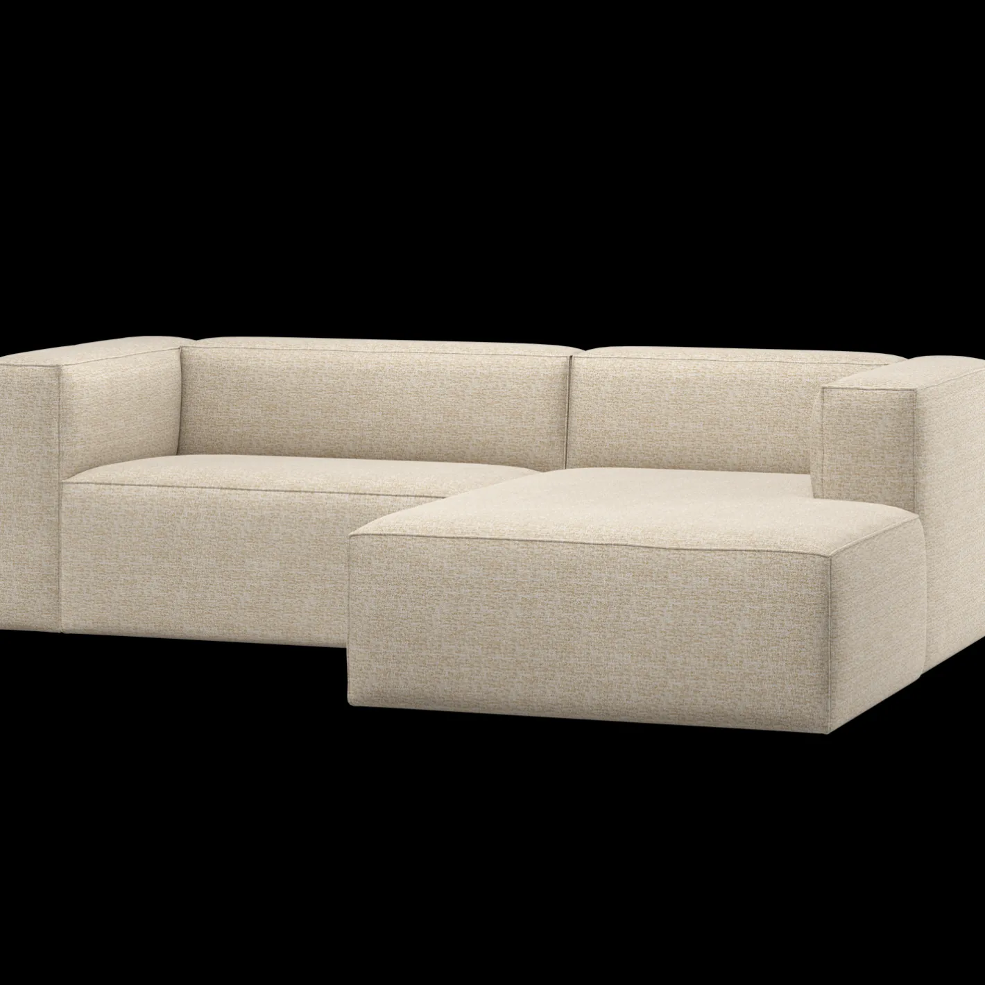 New WOOOD Bean Chaise Longue Hoekbank Beige