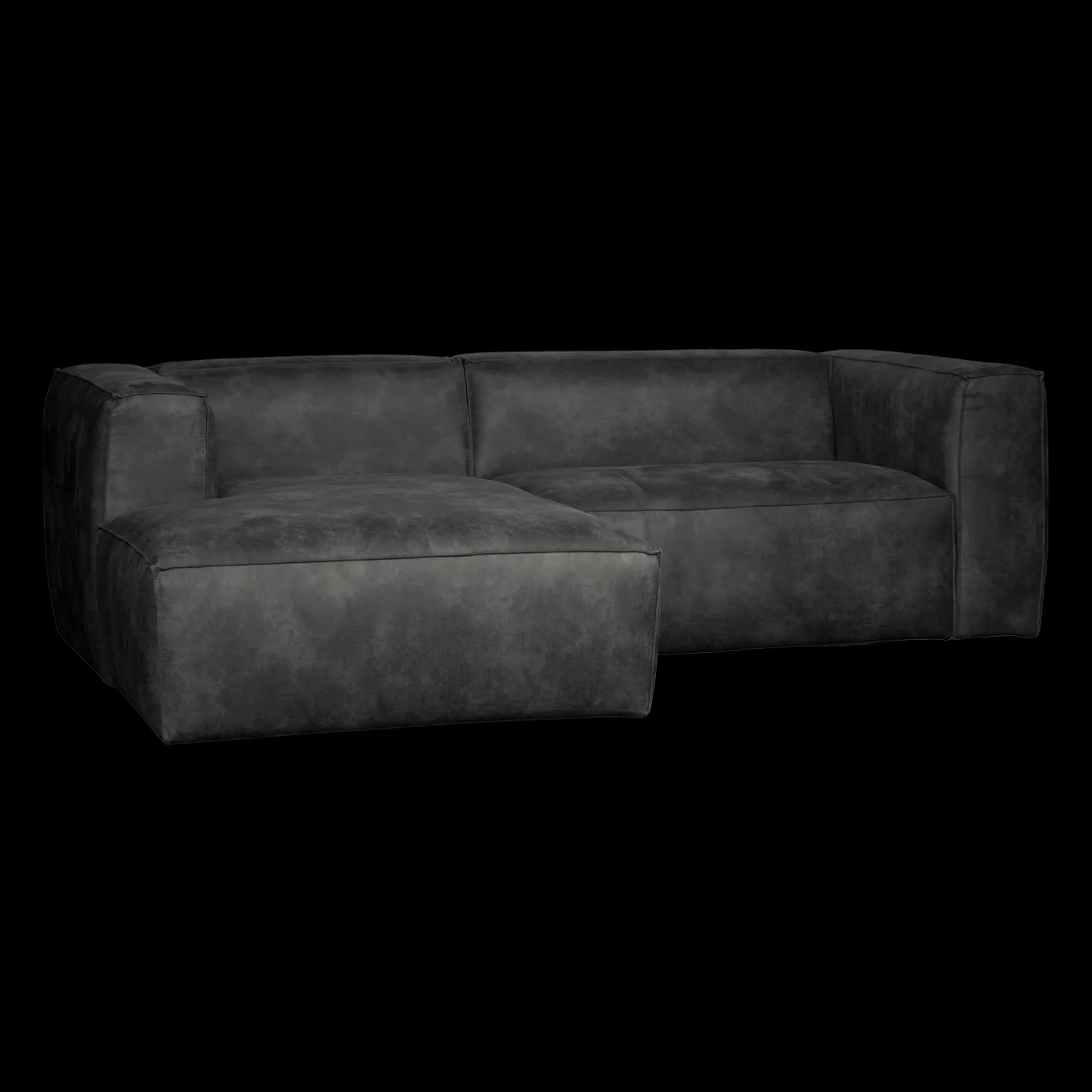 Sale WOOOD Bean Chaise Longue Hoekbank Zwart
