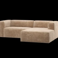 Discount WOOOD Bean Chaise Longue Hoekbank Perzikroze