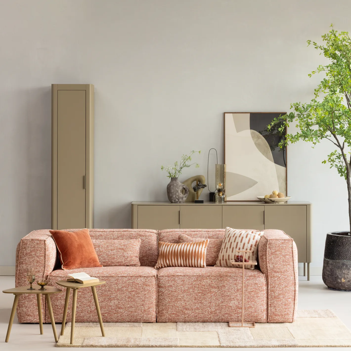 Hot WOOOD Bean Chaise Longue Hoekbank Terra