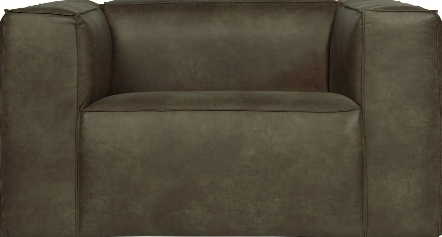 Hot WOOOD Bean Fauteuil Army