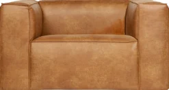 WOOOD Bean Fauteuil Cognac