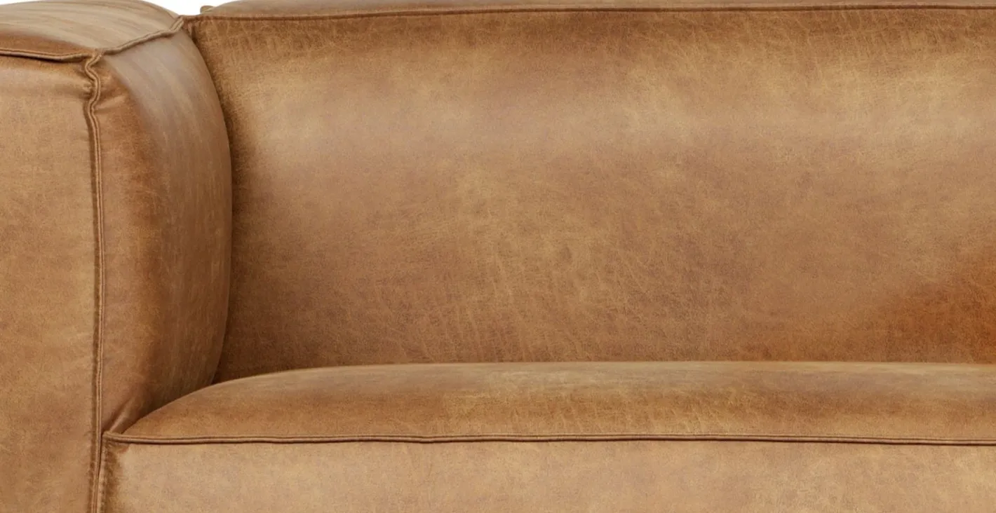 WOOOD Bean Fauteuil Cognac