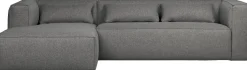 Sale WOOOD Bean Gemeleerd Links Hoekbank Mid Grey
