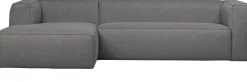 Sale WOOOD Bean Gemeleerd Links Hoekbank Mid Grey