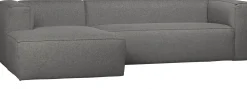 Sale WOOOD Bean Gemeleerd Links Hoekbank Mid Grey