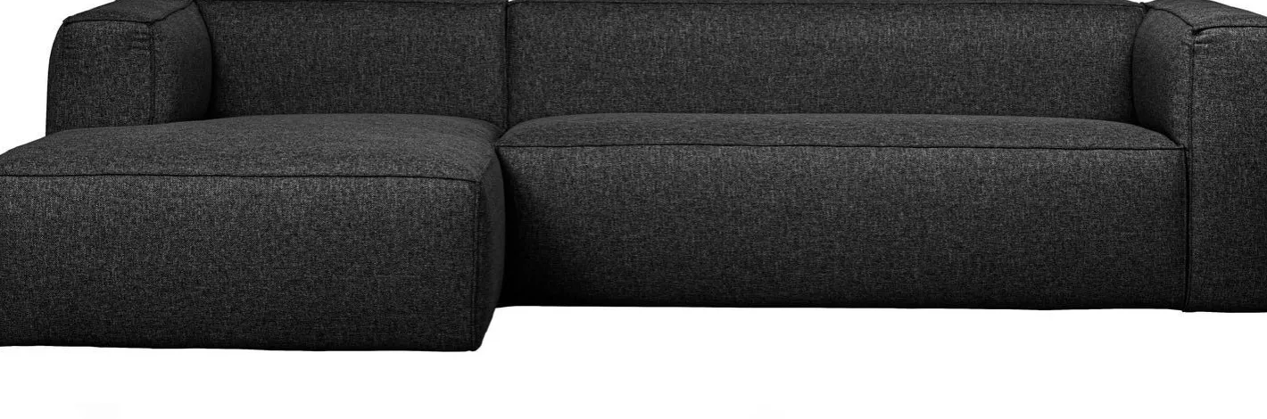 Sale WOOOD Bean Gemeleerd Links Hoekbank Dark Grey