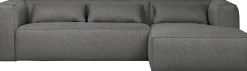 Online WOOOD Bean Gemeleerd Rechts Hoekbank Mid Grey