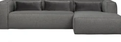 Online WOOOD Bean Gemeleerd Rechts Hoekbank Mid Grey
