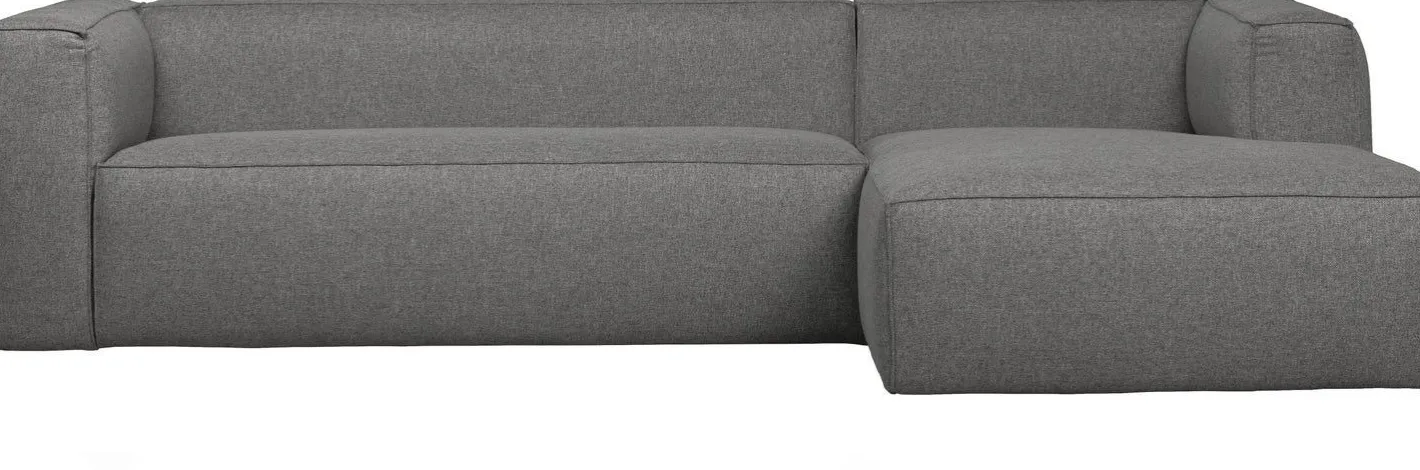 Online WOOOD Bean Gemeleerd Rechts Hoekbank Mid Grey